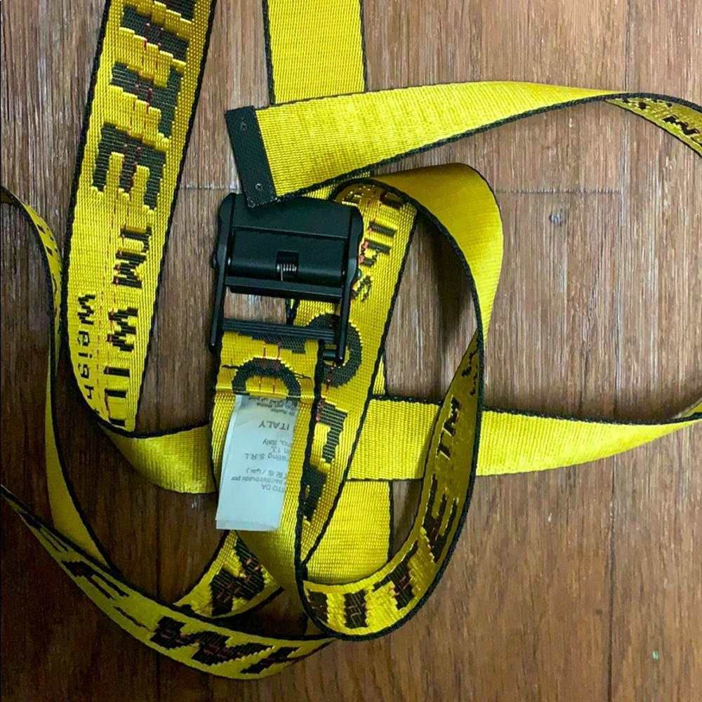 Off white belt